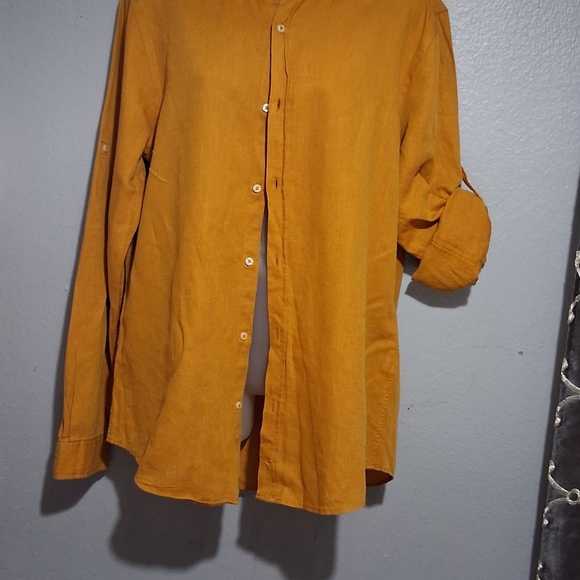 Zara Yellow Blouse - Relaxed Fit - Picture 3 of 7
